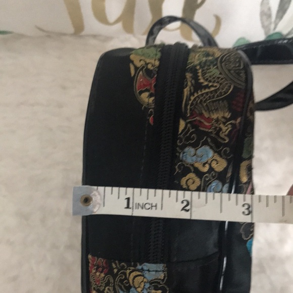 Betsy Johnson small hand held Embroidered type bag - Picture 11 of 11